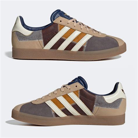 adidas patchwork gazelle 85.